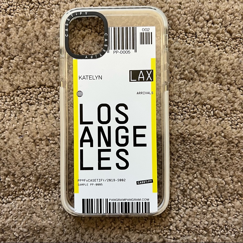 Casetify Los Angelos Custom Name “KATELYN” Made For IPhone 11